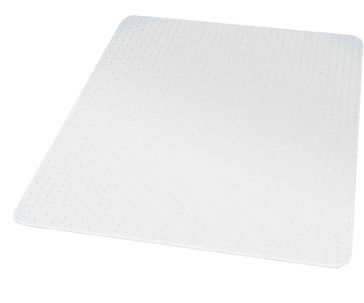 Photo 1 of Chairmat, for Flat Pile Carpets, No Lip, Rectangular, 36" x 48"