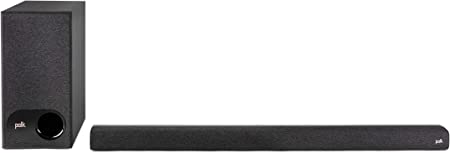 Photo 1 of USED: Polk Audio Signa S3 Ultra-Slim TV Sound Bar and Wireless Subwoofer with Built-in Chromecast | Compatible with 8K, 4K & HD TVs | Wi-Fi, Bluetooth | Works with Google Assistant
