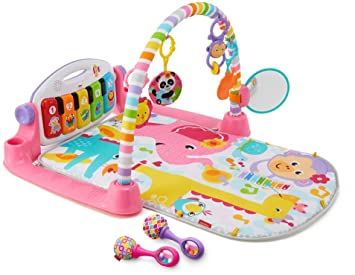 Photo 1 of Fisher-Price Deluxe Kick & Play Piano Gym & Maracas [Amazon Exclusive] 36.02 x 27.01 x 17.99 inches

