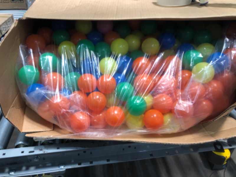 Photo 2 of Ball Pit Balls, 2.2 inches/5.5 cm Assorted Colors 