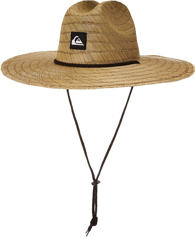 Photo 1 of Quiksilver Boys' Pierside Youth Sun Straw Lifeguard Hat
