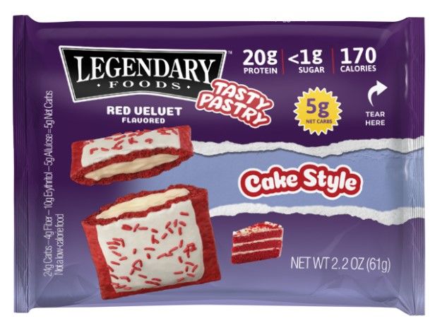 Photo 1 of *EXP: 10/12/2022 NO REFUND* 7 PACK Pastry Red Velvet, 2.2 oz
