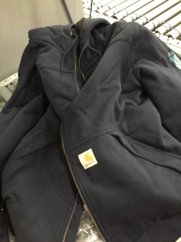 Photo 1 of carhart large blue hoodie 