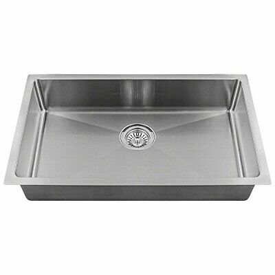 Photo 1 of 2905S-18 Single Bowl 3/4" Radius Stainless Steel Sink Sink Only See original listing
