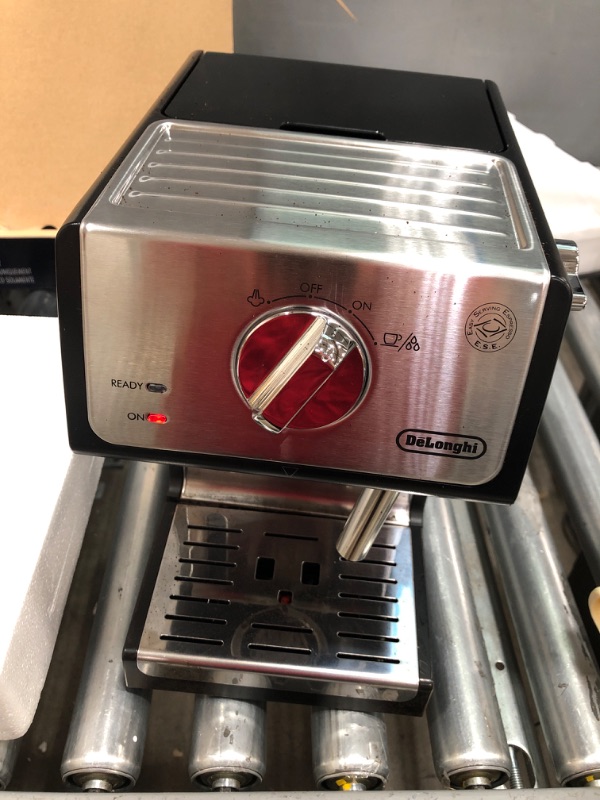 Photo 1 of De'Longhi ECP3420 Bar Pump Espresso and Cappuccino Machine, 15", Black
