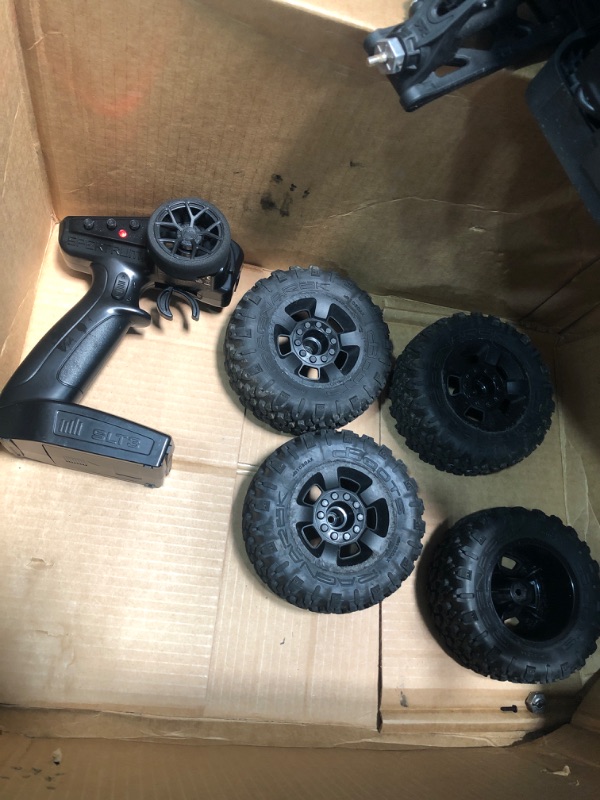 Photo 5 of ARRMA 1/10 Big Rock 4X4 V3 3S BLX Brushless Monster RC Truck RTR (Transmitter and Receiver Included, Batteries and Charger Required), Black, ARA4312V3
