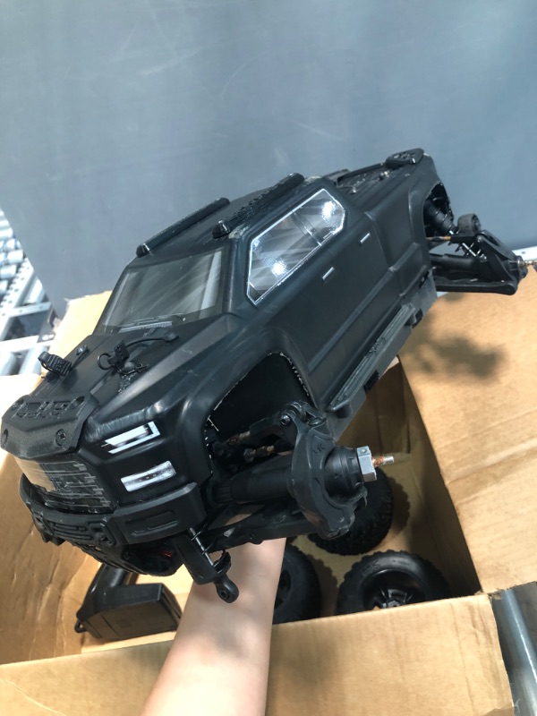 Photo 3 of ARRMA 1/10 Big Rock 4X4 V3 3S BLX Brushless Monster RC Truck RTR (Transmitter and Receiver Included, Batteries and Charger Required), Black, ARA4312V3
