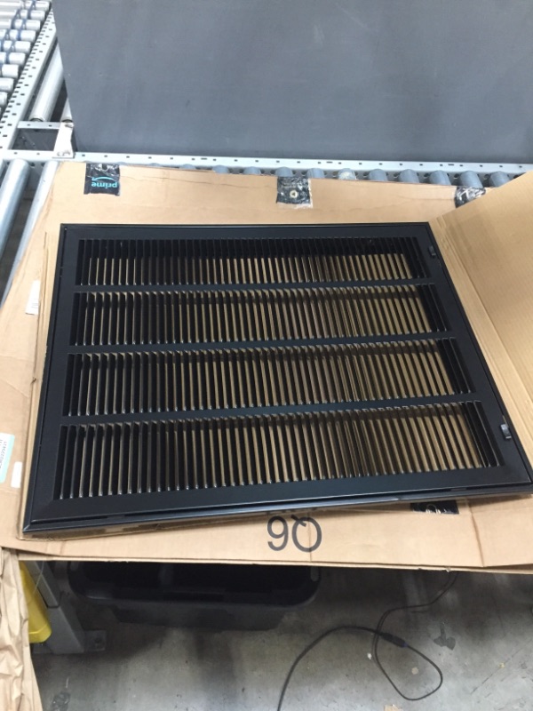 Photo 1 of 22.5" x 27.5" air vent cover black