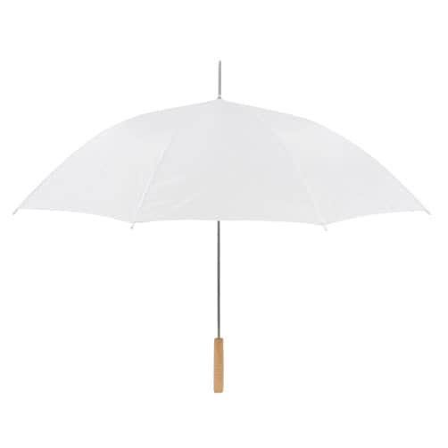 Photo 1 of Trademark Innovations 48-inch Manual-open White Wedding Umbrella (Pack of 10)
