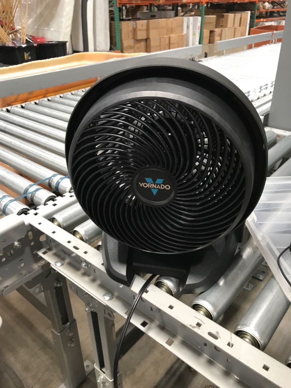 Photo 1 of Vornado 630 Mid-Size Whole Room Air Circulator Fan & 460 Small Whole Room Air Circulator Fan with 3 Speeds, Black
