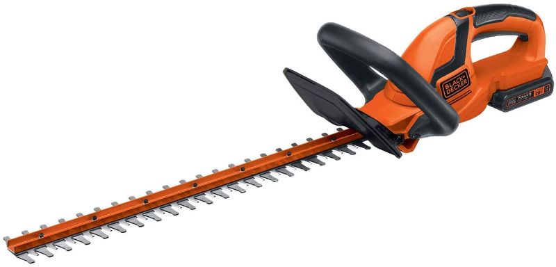 Photo 1 of BLACK+DECKER 20V MAX Cordless Hedge Trimmer, 22-Inch