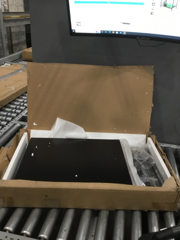 Photo 1 of Mobile Printer Stand with Storage Drawer and Adjustable Shelf 3 Tier Printer Table Cart on Wheels for Home Office, Multifunctional Desk Organizer for Fax Machine Scanner File Folder, Black
