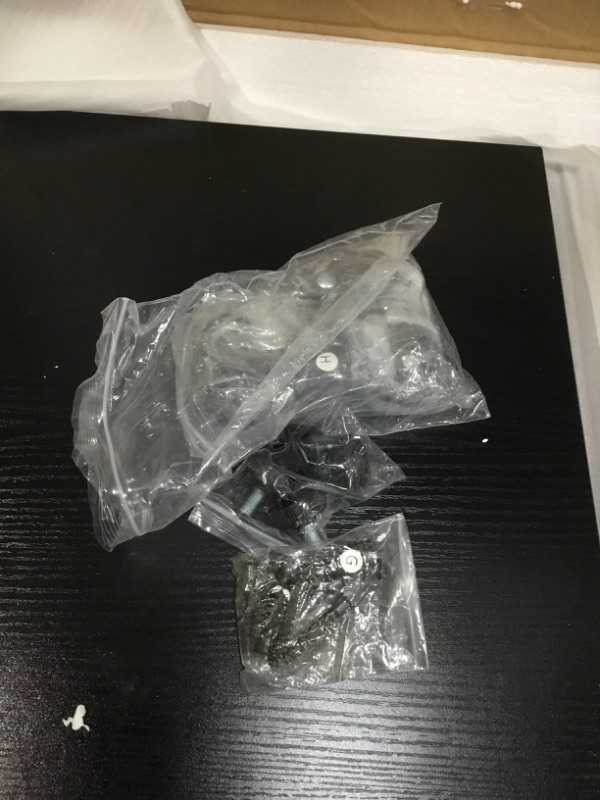 Photo 3 of Mobile Printer Stand with Storage Drawer and Adjustable Shelf 3 Tier Printer Table Cart on Wheels for Home Office, Multifunctional Desk Organizer for Fax Machine Scanner File Folder, Black
