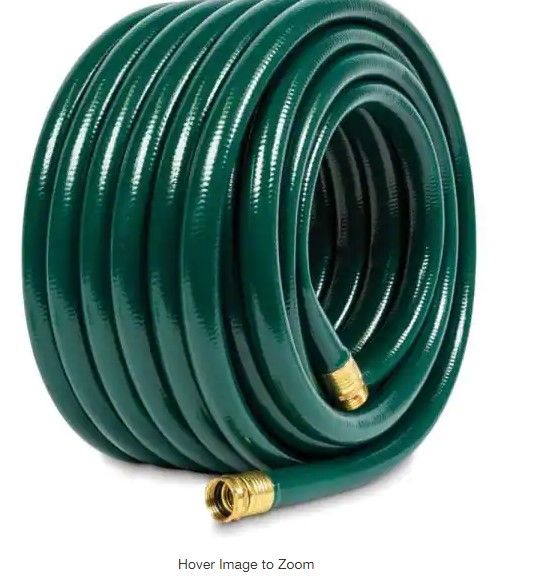 Photo 1 of 3/4 in. x 100 ft. Flexogen Heavy-Duty Green Vinyl Hose
