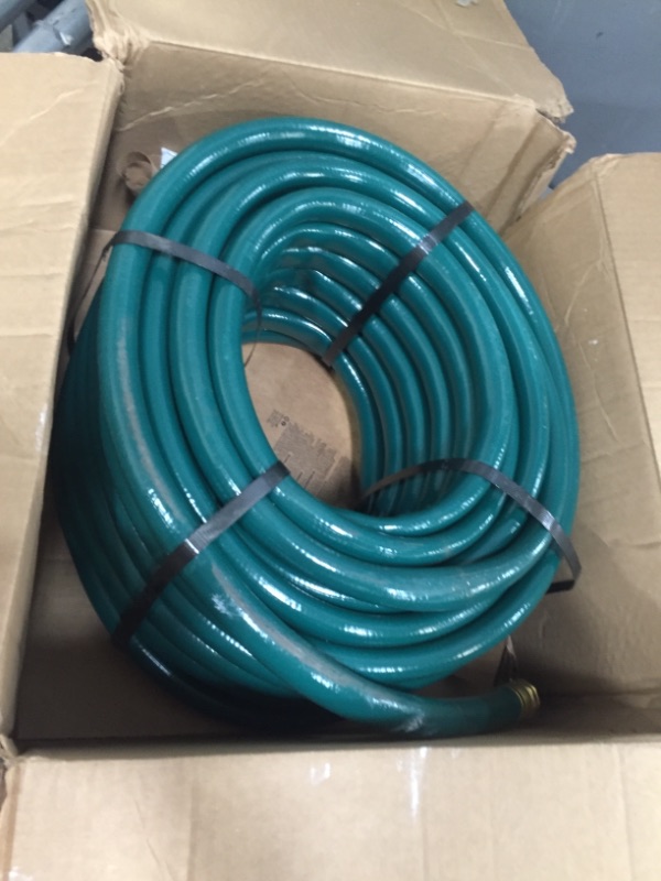 Photo 2 of 3/4 in. x 100 ft. Flexogen Heavy-Duty Green Vinyl Hose
