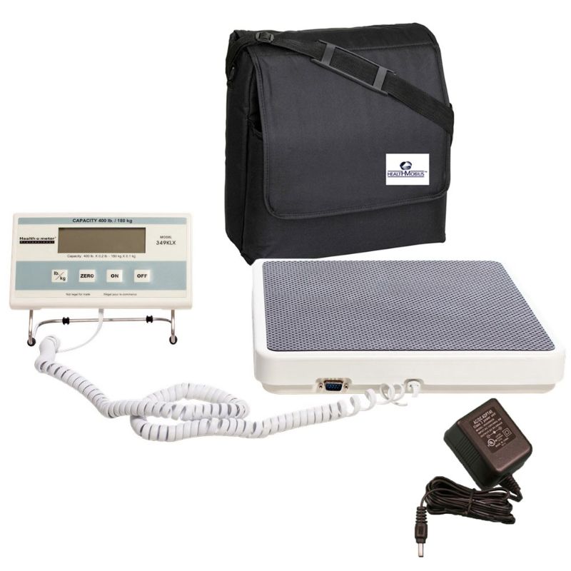 Photo 1 of HealthOMeter 349KLX Medical Weight Scale w/ AC Adapter and Case