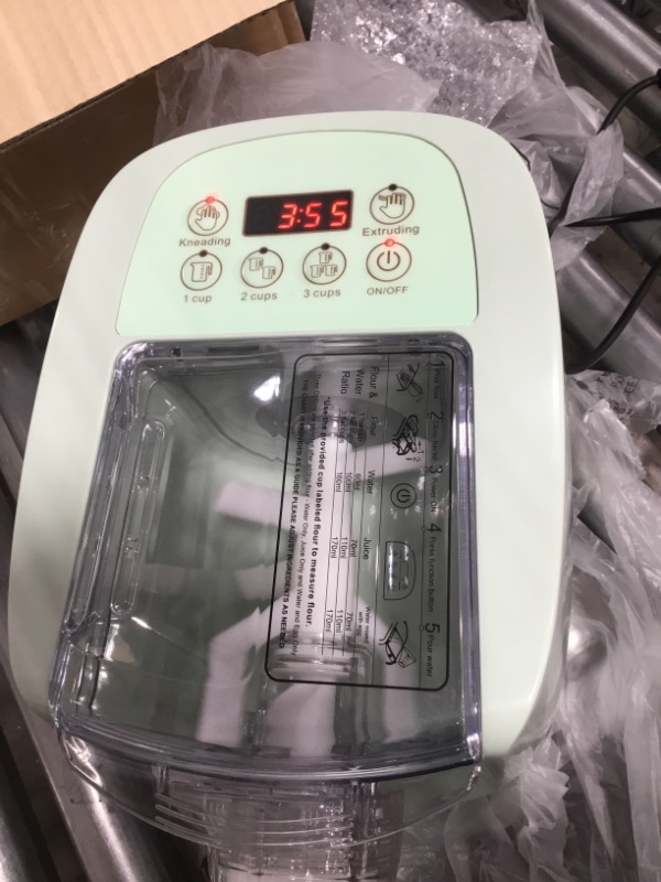 Photo 3 of Newhai Electric Pasta Maker Noodle Machine Automatic Pasta Machine with 13 Noodle Shapes to Choose