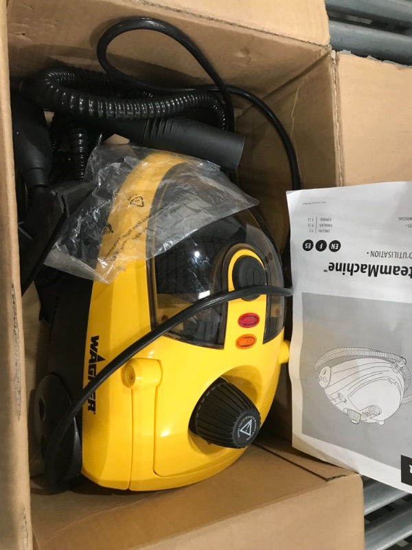Photo 1 of Wagner Spraytech C900054.M, 905e AutoRight SteamMachine Multi-Purpose Steam Cleaner, 12 Accessories Included, Steamer, Steam Cleaners, Steamer for cleaning, Power Steamer