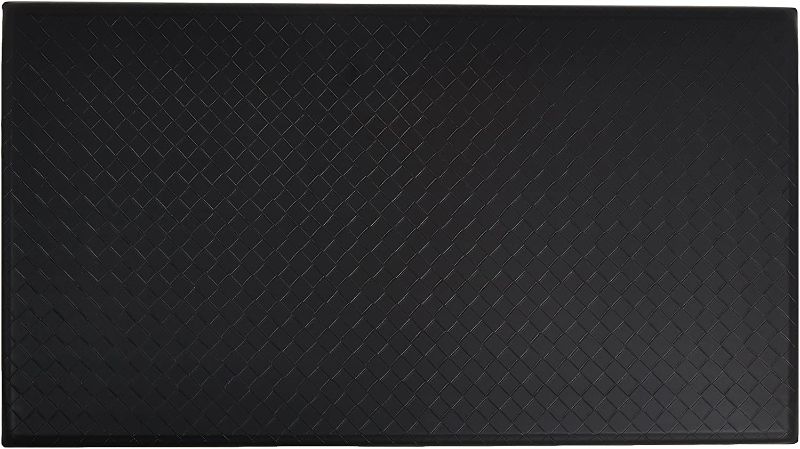 Photo 1 of Amazon Basics Anti-Fatigue Standing Comfort Mat for Home and Office - 20 x 36-Inch, Black
