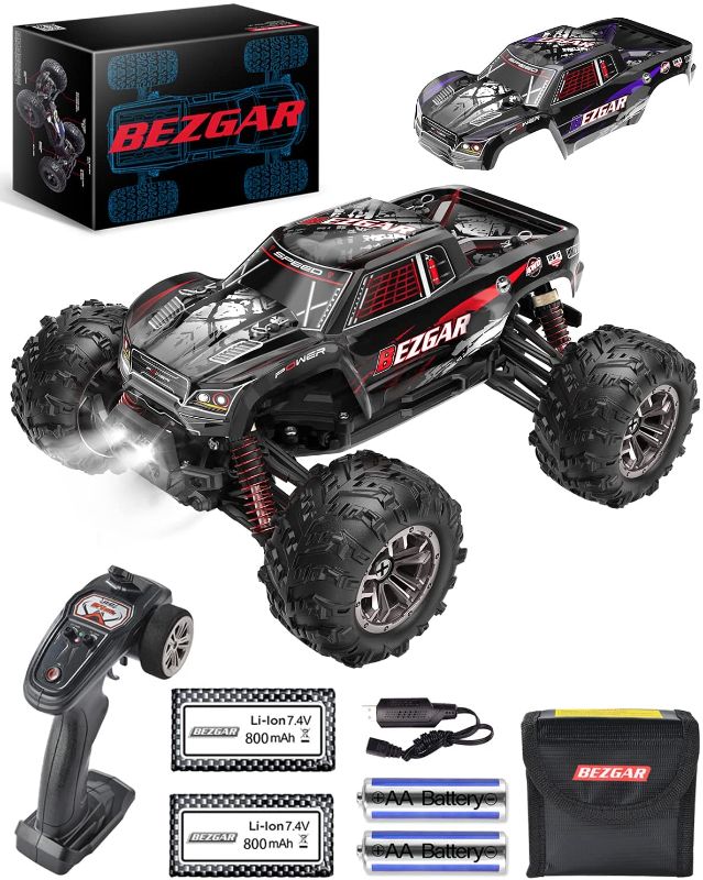 Photo 1 of **PARTS ONLY**
BEZGAR Remote Control Truck-9145 High Speed All Terrains Off Road RC Monster Car,More Extended Run Time for Boys and Girls
- Missing/loose hardware/components 