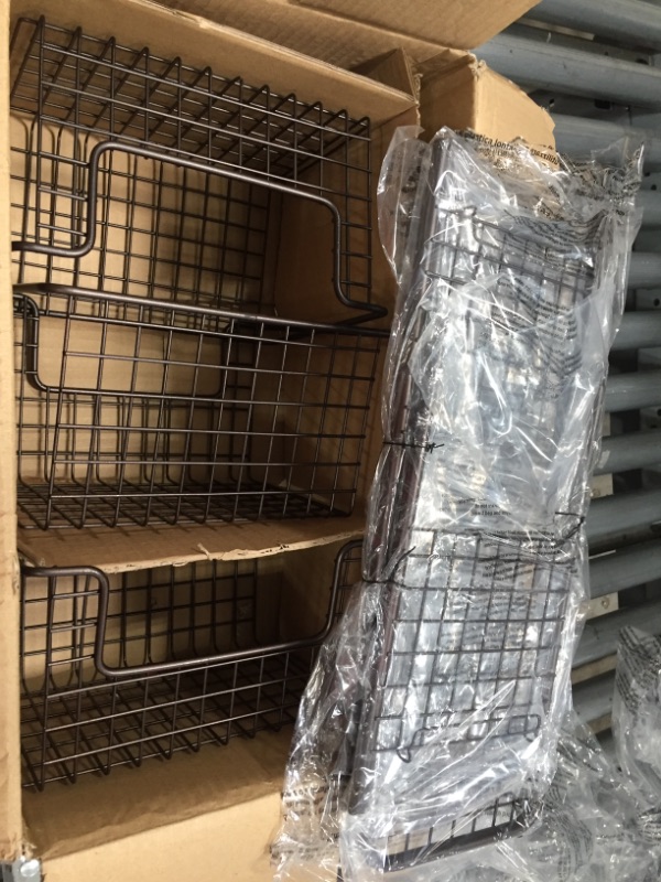 Photo 1 of mDesign Steel Freestanding Storage Organizer Tower Rack Basket Shelf, Metal 3-Tier Furniture Unit for Master/Guest Bathroom, Powder Room - Holds Bath Towels, Soap - Concerto Collection - Bronze
