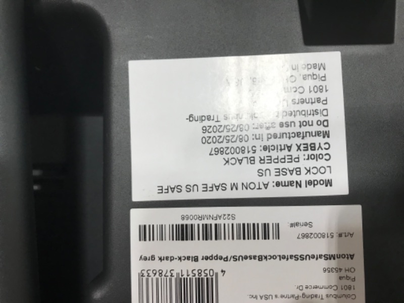 Photo 3 of Cybex Sirona S with Convertible Car Seat, 360° Rotating Seat, Rear-Facing or Forward-Facing Car Seat, Easy Installation, SensorSafe Chest Clip, Instant Safety Alerts, Urban Black
