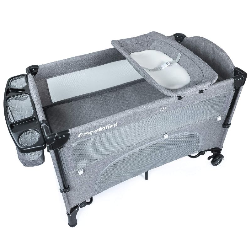 Photo 1 of Angelbliss 4 in 1 Baby Beside Sleeper Bassinet|Portable Crib | Baby Playards Easy Folding|Playpen Include Comfortable Mattress
$199.99