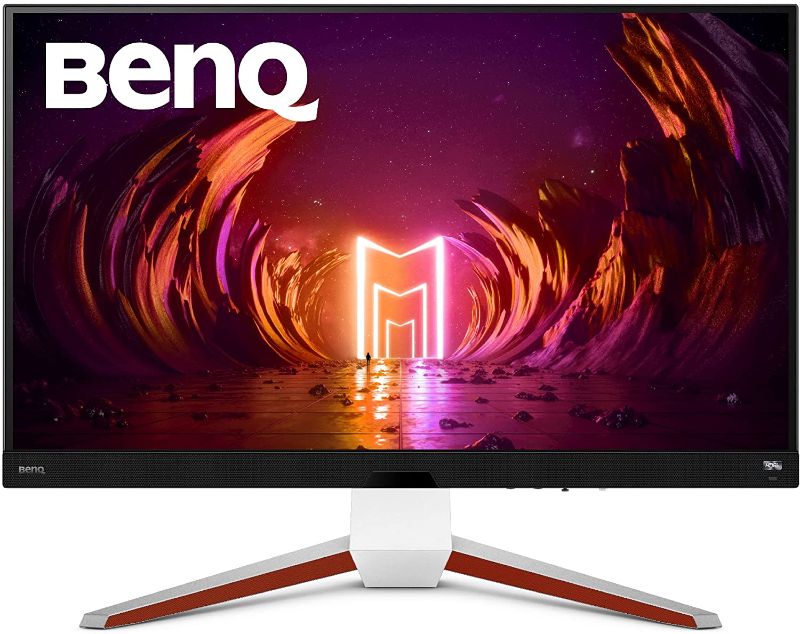 Photo 1 of BenQ MOBIUZ EX3210U 32” 4K IPS Gaming Monitor, 144Hz 1ms, HDR600, True 10-bit, HDMI 2.1 (48Gbps), 98% P3, 99% Adobe RGB, FreeSync Premium Pro, Eye-Care, Microphone, Built-in Speaker, Remote Control
