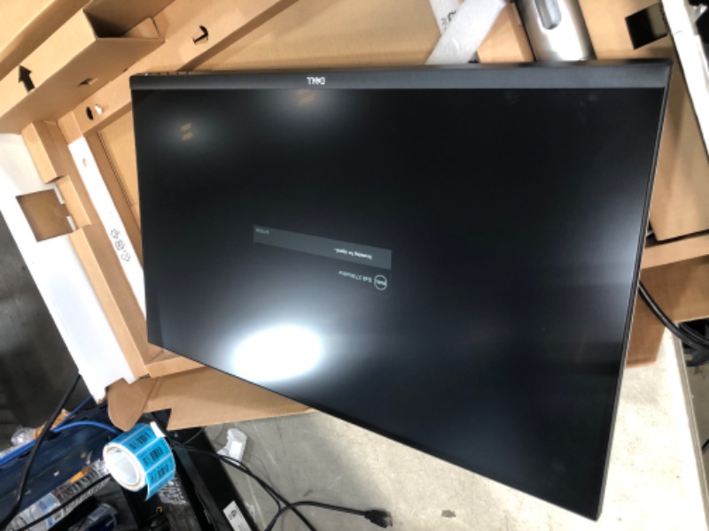 Photo 5 of Dell S2721QS 27 Inch 4K UHD (3840 x 2160) IPS Ultra-Thin Bezel Monitor, AMD FreeSync (HDMI, DisplayPort), VESA Certified, Silver
