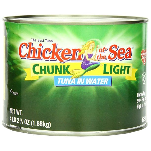 Photo 1 of  Best by 10/4/24Chicken of the Sea Chunk Light Tuna in Water, Food Service Pack, 66.5 oz. (1.88 kg) Can, 4.15 pound nonrefundable 