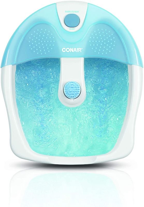 Photo 1 of Conair Pedicure Foot Spa with Bubbles and Pinpoint Massage Attachment