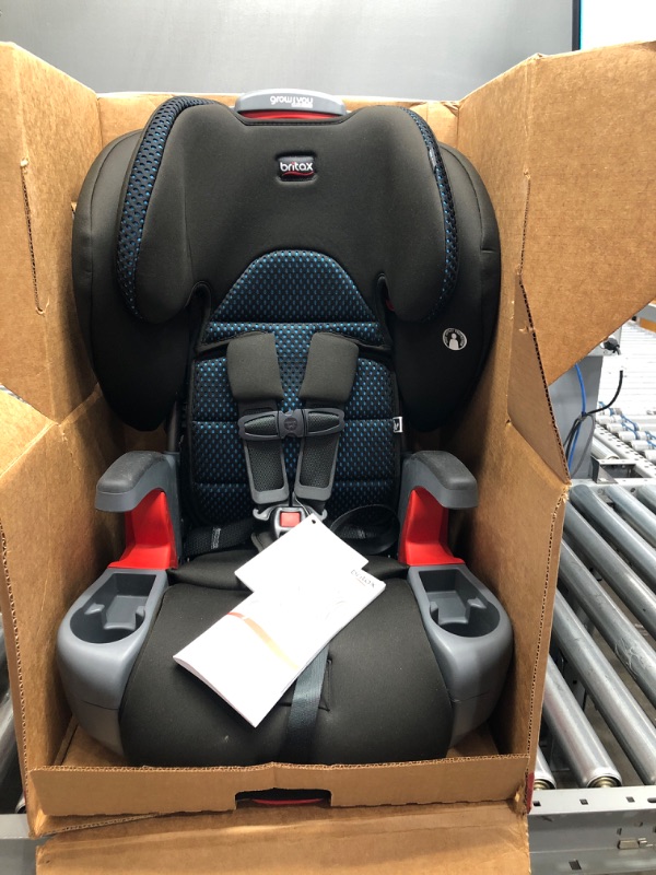 Photo 2 of Britax Grow with You ClickTight Harness 2 Booster Car Seat - Cool Flow Teal (1268244)
