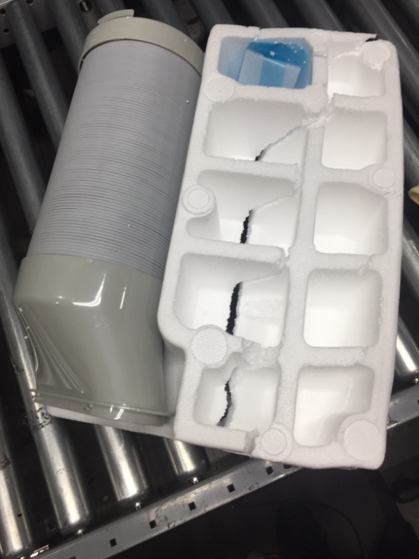 Photo 3 of SereneLife SLPAC8 Portable Air Conditioner Compact Home AC Cooling Unit with Built-in Dehumidifier & Fan Modes, Quiet Operation, Includes Window Mount Kit, 8,000 BTU, White
