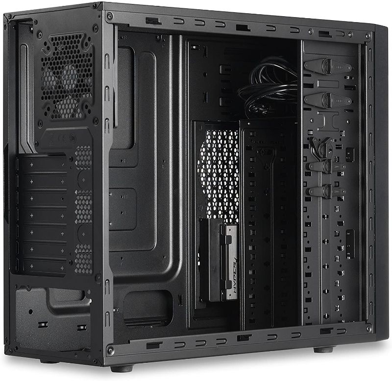 Photo 1 of Cooler Master N400 NSE-400-KKN2 Mid-Tower Fully Meshed Front Panel Computer Case (Midnight Black)
