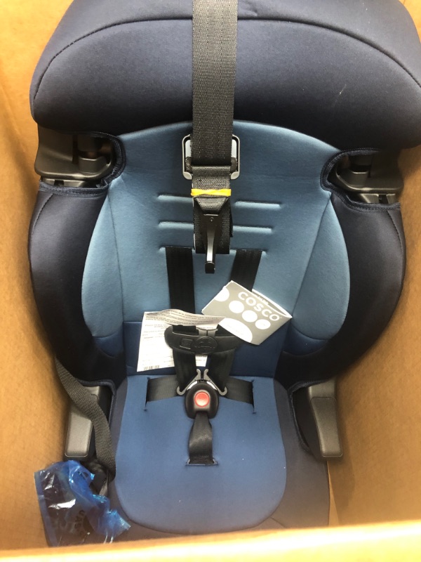 Photo 2 of Cosco Finale Dx 2-In-1 Combination Booster Car Seat, Sport Blue
