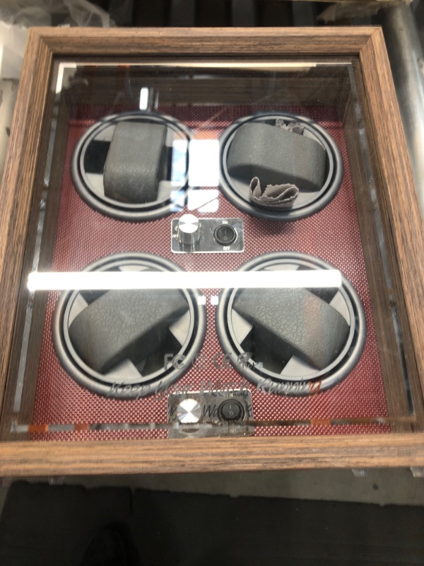 Photo 1 of Automatic Watch Winder 4 Slots....***MISSING POWER CORD****