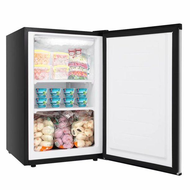 Photo 1 of ZOKOP Upright Freezer BD-88-E AC115V/60Hz 88L/3.0CU.FT Single Door Freezer Black
