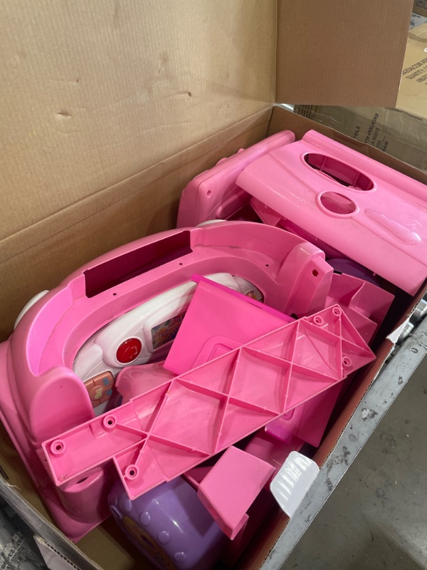 Photo 2 of ***PARTS ONLY***
Fisher-Price Laugh & Learn Crawl Around Car,Pink,18.90 x 28.74 x 12.60 Inches

