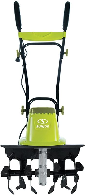 Photo 1 of Sun Joe TJ603E 16-Inch 12-Amp Electric Tiller and Cultivator , Green
