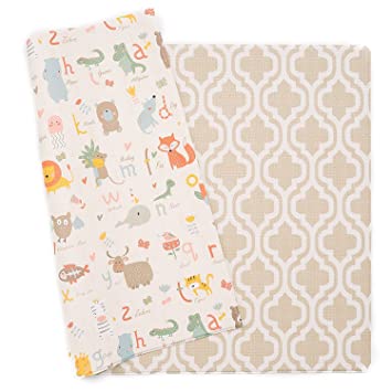 Photo 1 of Baby Care Play Mat - Medium, Moroccan - Beige)