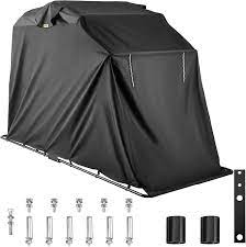 Photo 1 of *** stock photo for reference only***
Motorcycle Shelter Shed Strong Frame Motorbike Garage  (Black, Large)