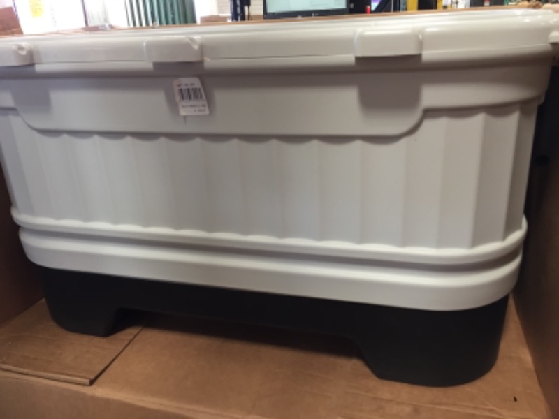 Photo 1 of Igloo 125 Qt Party Bar Rolling Cooler with Bottle Opener and Catch Bins
