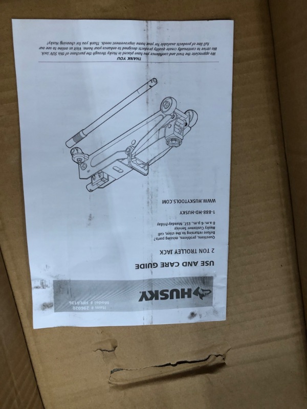 Photo 3 of 2-Ton Hydraulic Trolley Floor Jack
