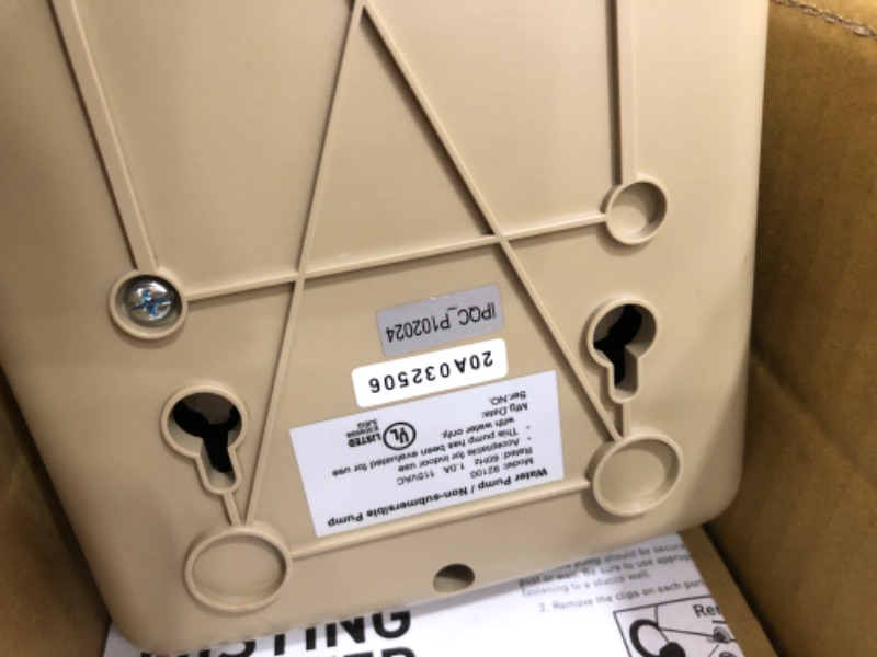 Photo 1 of 3/8 in. 160 psi Booster Pump
