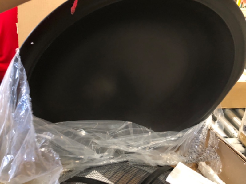 Photo 1 of *NEW**- 22 inch Fire Pit for Outside Outdoor Wood Burning Small Bonfire Pit Steel Firepit Bowl