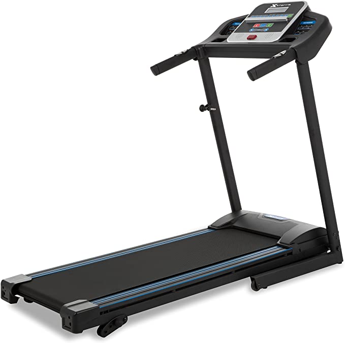Photo 1 of (CRACKED ADJUSTMENT LEVER) XTERRA Fitness TR150 Folding Treadmill