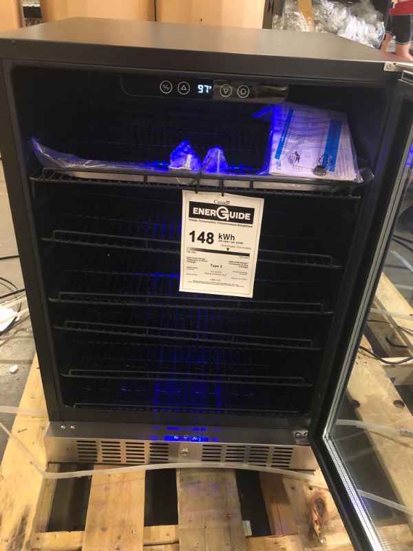 Photo 1 of (NOT FUNCTIONAL) NewAir 24 in. 177 (12 Oz) Can Built-in Beverage Cooler Fridge