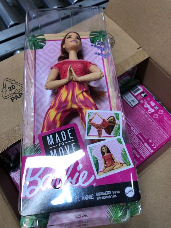 Photo 2 of ?Barbie Made to Move Doll - Orange Dye Pants

