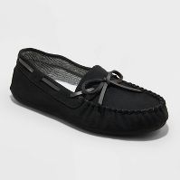 Photo 1 of Boys' Lionel Moccasin Slippers - Cat & Jack™- Size 1`