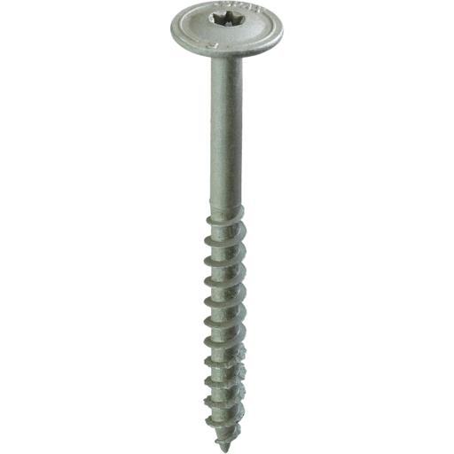 Photo 1 of CASE OF 5-Spax PowerLags 1/4 in. X 4 in. Washer Head Exterior Structure Screw (12 Ct.)
